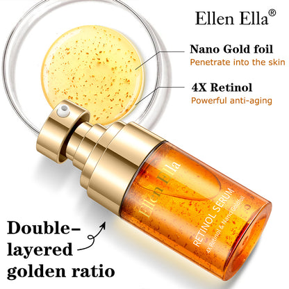 4X Retinol Ellen Ella Advanced Anti-aging Serum 4X Retinol & Nano Gold foil