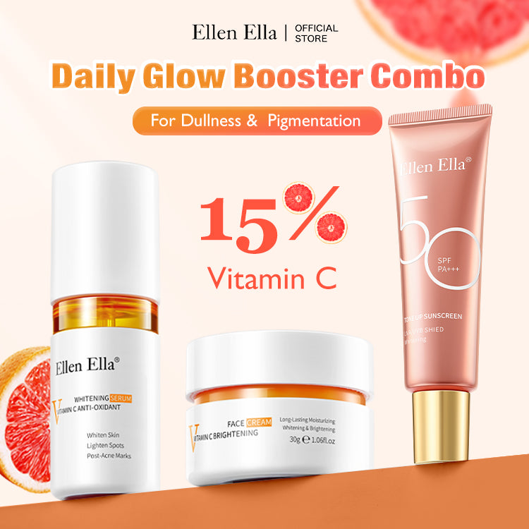 ELLEN ELLA Daily Glow Booster Combo