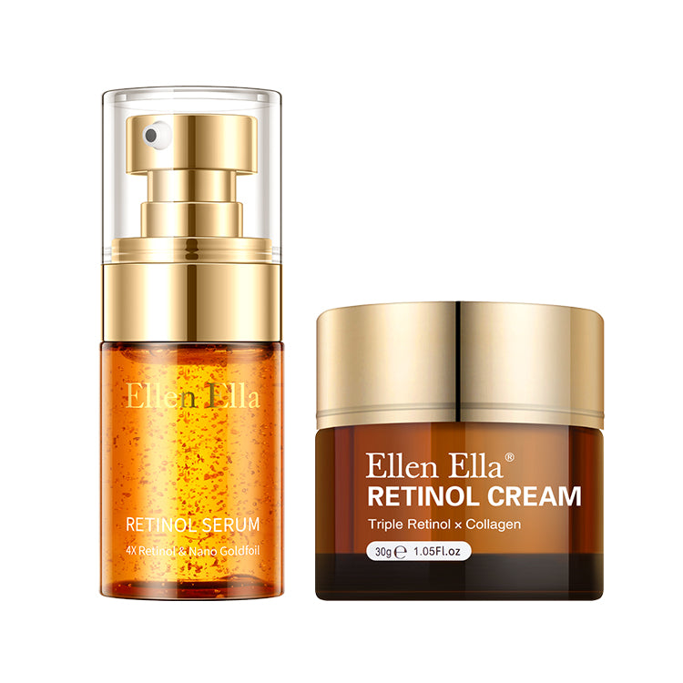 ELLEN ELLA Upgraded scientific skin care kit- 1+1>2-Restore youthful and glowing skin