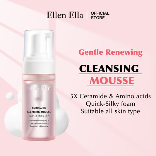 Ellen Ella Low Ph Amino Acid Gentle Cleansing Mousse