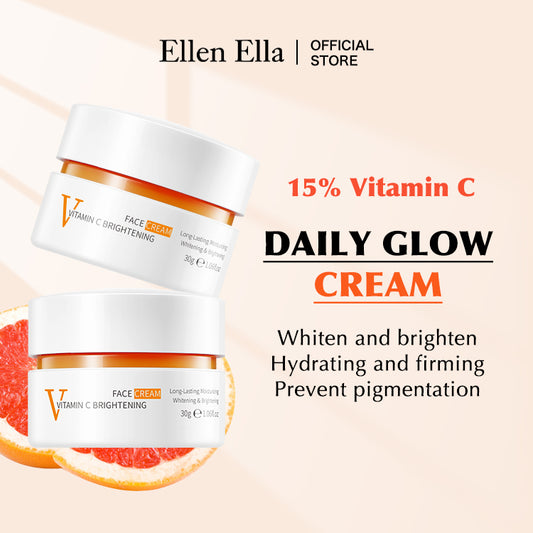 Vitamin C Whitening Cream for Face 30g Day Cream Freckles Dark Spot Remover Cream