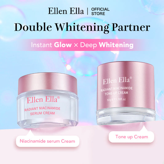 ELLEN ELLA Double Whitening Partner-Deep Whitening & Instant Brighten