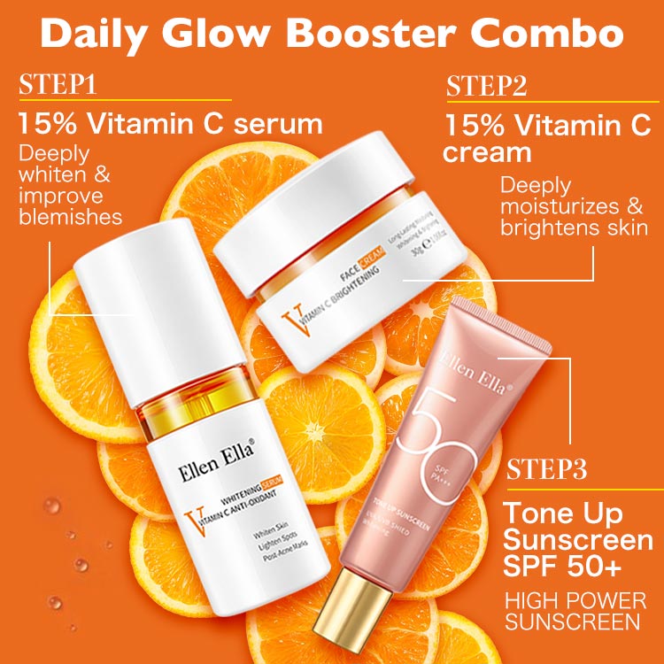 ELLEN ELLA Daily Glow Booster Combo