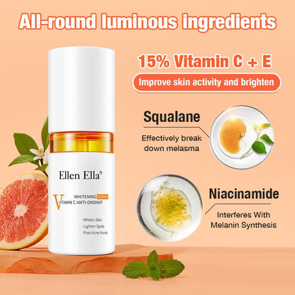 ELLEN ELLA Upgrade Vitamin C Whitening Face Serum